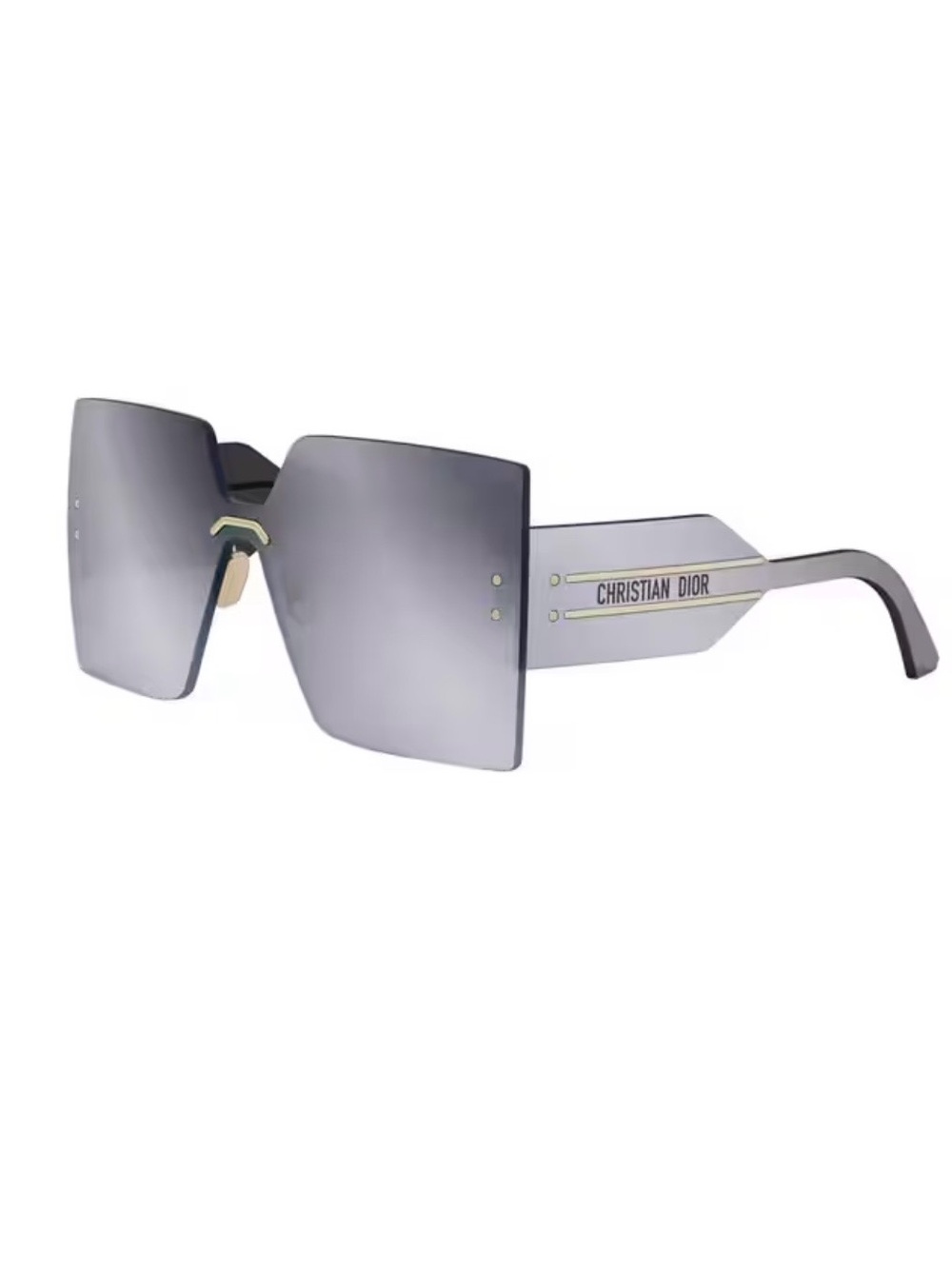 Christian Dior oversized rimless Dior club m56 sunglasses